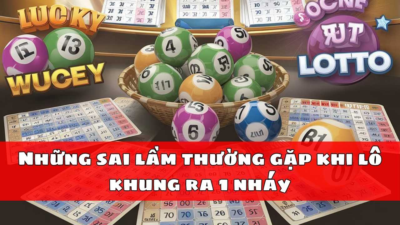 Những sai lầm thường gặp khi lô khung ra 1 nháy