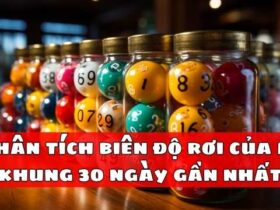 Phân tích biên độ rơi của lô khung 30 ngày gần nhất