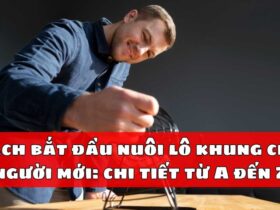 Cách bắt đầu nuôi lô khung cho người mới