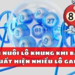 Có nên nuôi lô khung khi bảng lô xuất hiện nhiều lô gan?